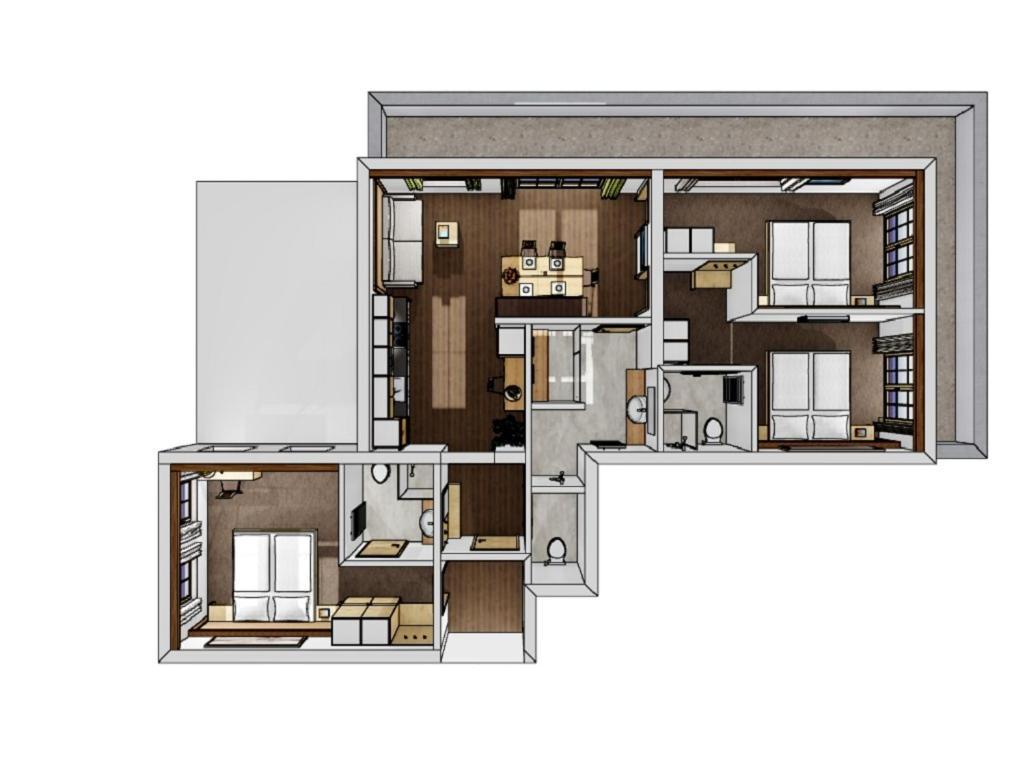 Appartements Alexander Fiss Exterior foto