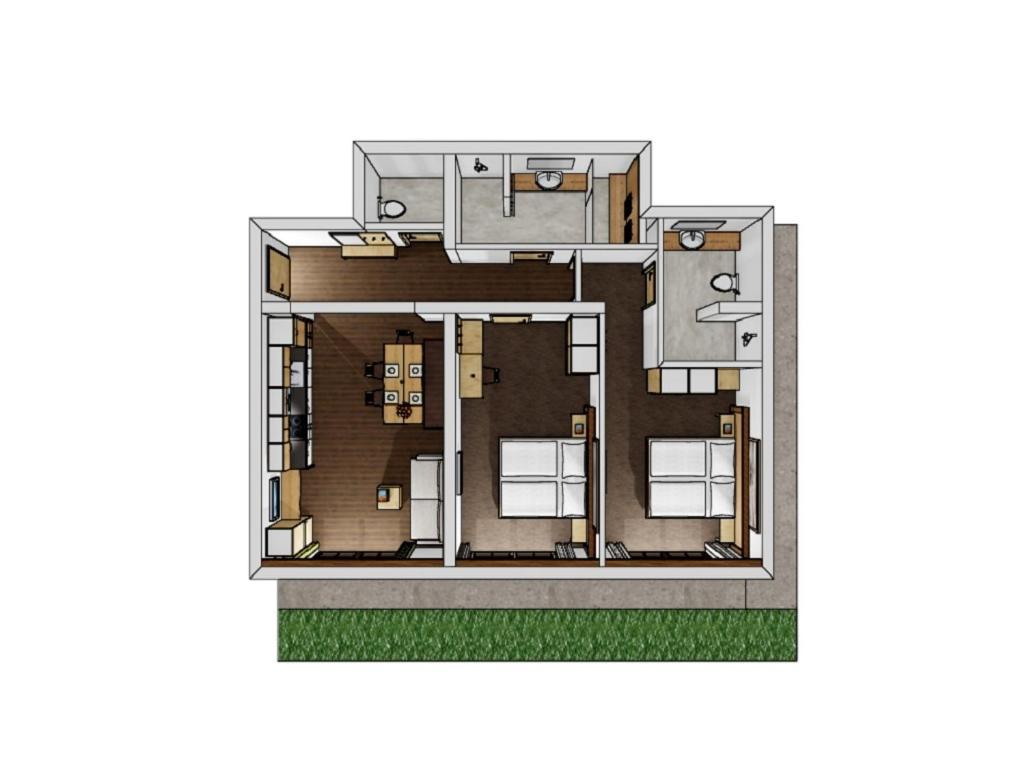 Appartements Alexander Fiss Exterior foto