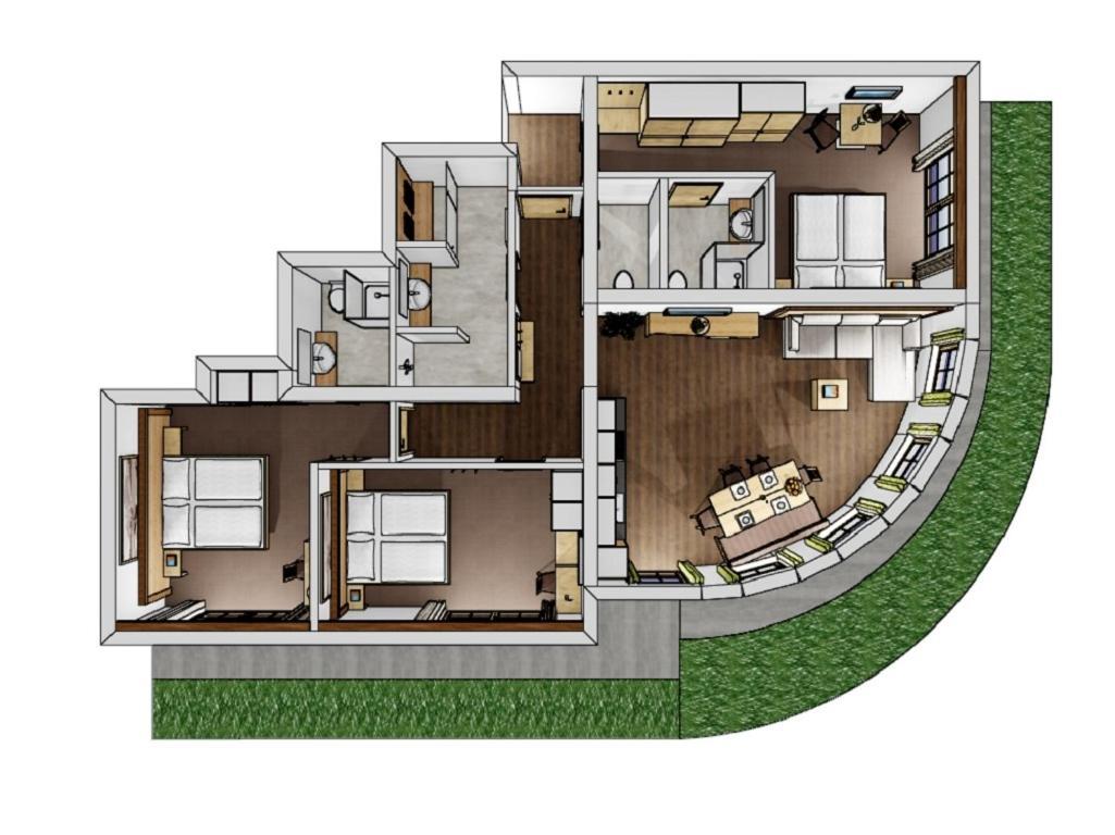 Appartements Alexander Fiss Exterior foto